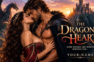 design professionally fantasy erotica or romance book cover