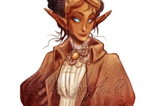 draw the face of your original character