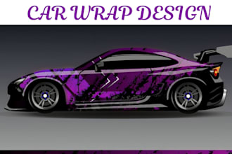 do vehicle wrap, car wrap, van wrap, truck wrap, vinyl wrap design,decal sticker