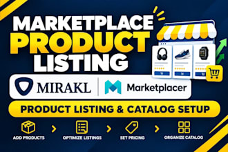 list product on mirakl marketplace product listing on marketplacer to boost sale