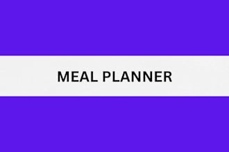 be your meal planner