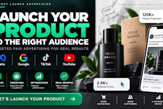 create and manage targeted product launch advertising campaigns