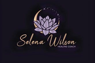 create elegant floral botanical logo and line art