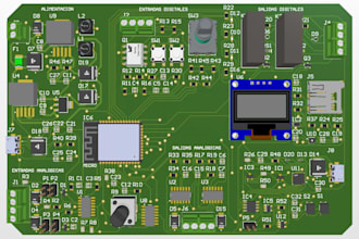 design custom pcb schematics and layout