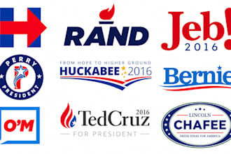 create unique professional political and election logo