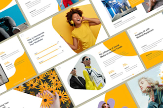 redesign a professional powerpoint presentation investor pitch deck canva ppt