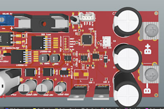 design solar mppt charge controller pcb in altium