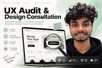 do a website or app design audit and UI UX audit