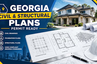 be your geogia civil and structural engineer for permit approval