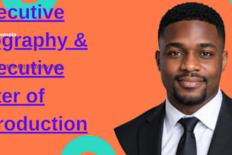 do rewrite executive biography and executiveletter of introduction