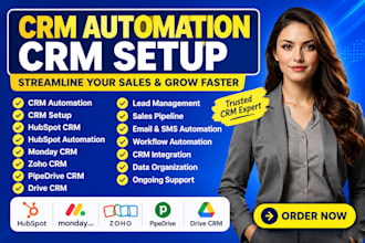 setup crm automation hubspot automation crm workflow setup zoho crm integration