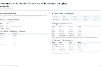 analyze sales data and uncover business insights