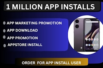 do mobile app promotion, app install, andriod, USA app rating review
