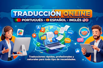 traducción de textos en portugués