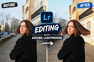 edit and color grade your photos in lightroom