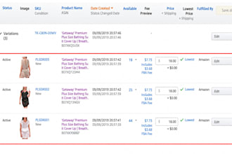 be your amazon catalog manager and product listing expert