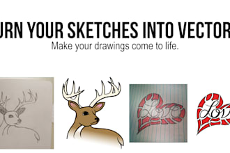 turn your sketch into a vector graphic