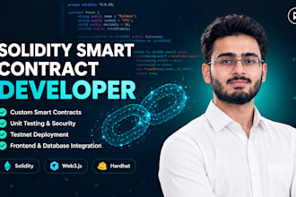 develop and test solidity smart contracts for your web3 dapp