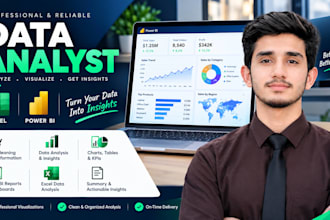 be your data analyst and analyze your data