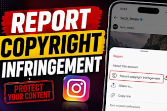 takedown instagram copyright notice,erase harassing post content,tiktok xbanning
