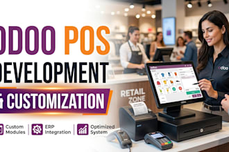 do odoo pos development and customization, set up pos system, odoo erp