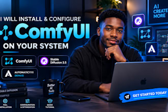 professionally install and set up comfyui