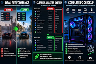 troubleshoot and optimize your windows gaming PC