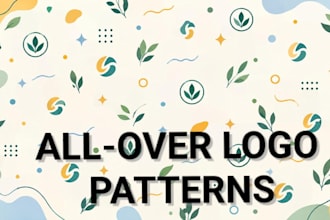 turn your logo into a stylish seamless pattern