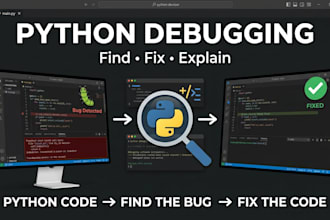debug and fix your python code