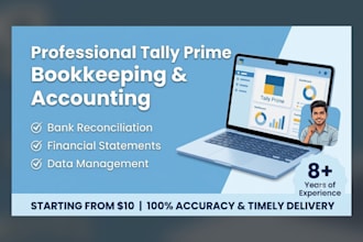 do tally prime accountingbookkeeping  and bank reconciliation