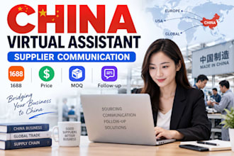 be your china virtual assistant for supplier communication