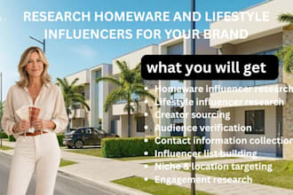 find home decor and interior design influencers for your brand