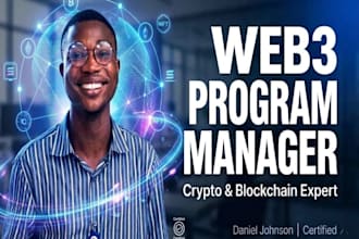 be your expert web3, crypto, and blockchain program manager