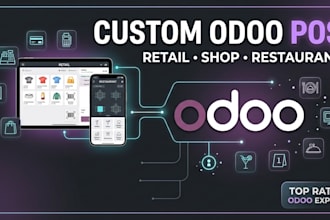 do odoo pos customization for shop, retail and restaurant