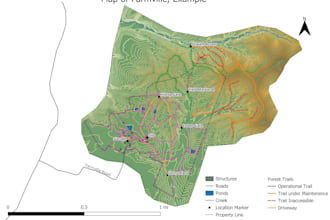 create geospatial maps using raster or vector data in qgis
