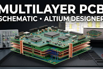 design multilayer pcb and schematic using altium designer