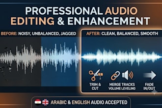edit and enhance your audio