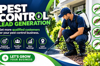 generate pest control leads marketing exterminator leads facebook google ads