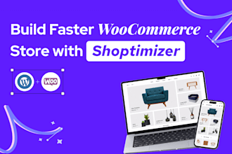 design or redesign woocommerce website using shoptimizer theme