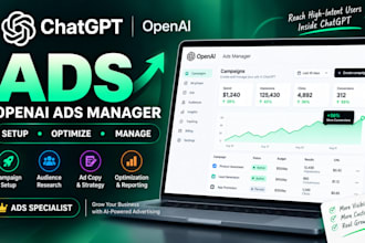 set up and manage chatgpt ads and openai ads campaigns