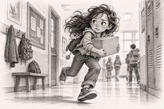 illustrate childrens chapter book spot illustrations and characters