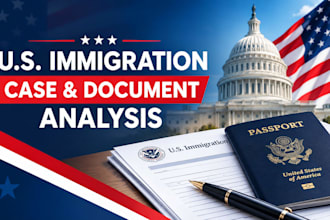 provide US immigration document analysis and consultation