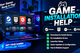 help you download and install PC games professionally