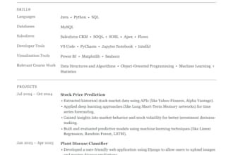 make resumes for you