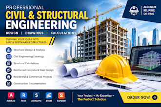 design structural engineering drawings and perform structural calculations