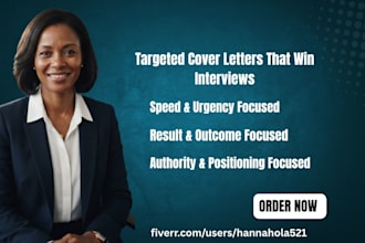 write targeted pain point cover letter