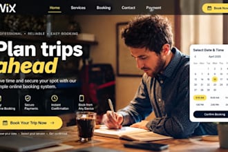 build build wix booking website with online appointments scheduling website