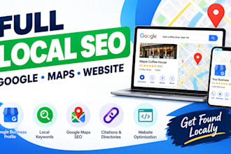 full local SEO to improve your local search visibility
