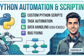 do python programming script and automation