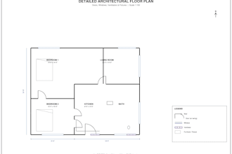 create architectural and structural 2d autocad drawings